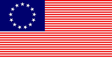 Fifteen-Star U. . Flag with 13 stars in a circle and 3 stripes